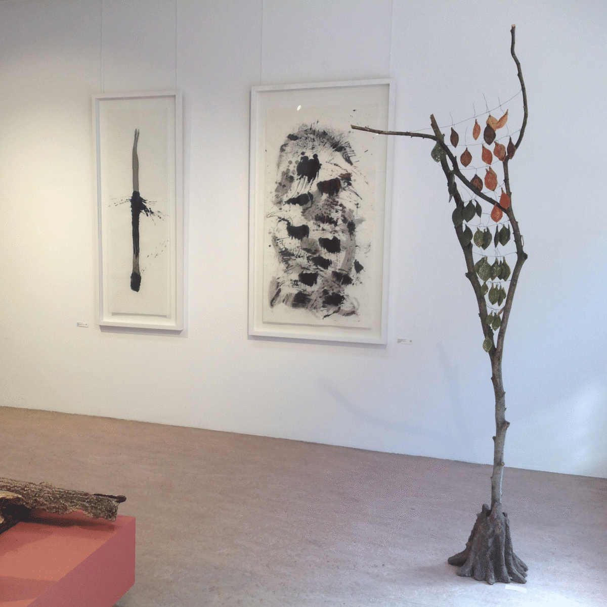 'fragiele schoonheid'2 de Ploegh 2018 met Barbara Bläsing op voorgrond